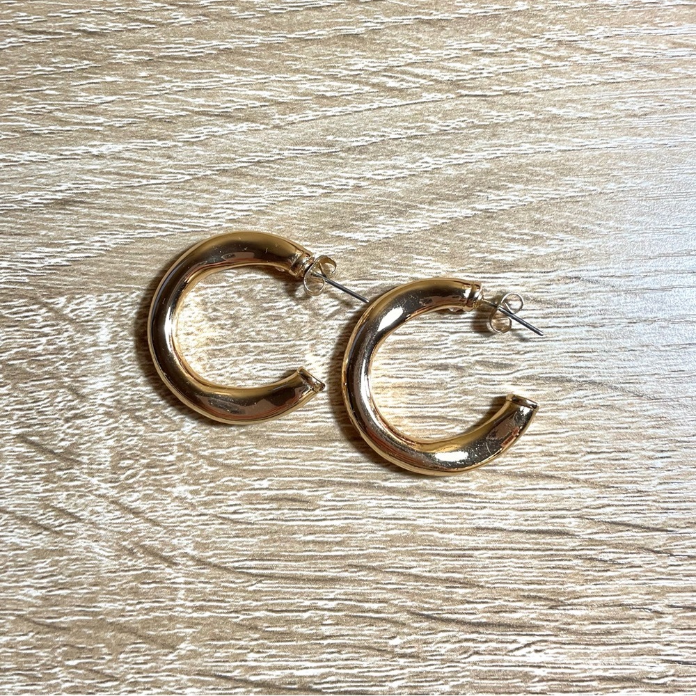 Gold Hoop Earrings